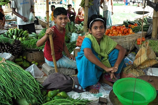 Negotiating with a child in poverty